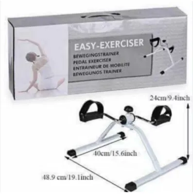 EASY EXERCISE PORTABLE GYM FITNESS PEDAL MINI EXERCISE BIKE