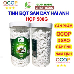 OCOP tinh bột sắn dây Hải Anh (hộp 500g) bột sắn dây đạt chuẩn OCOP tỉnh Nam Định đồ uống mát thanh nhiệt thơm ngon nguyên chất
