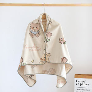 YANYANGTIAN Milk Fleece Blanket Shawl and Office Nap Blanket Coral Fleece Single Student Dormitory Blanket Machine Washable