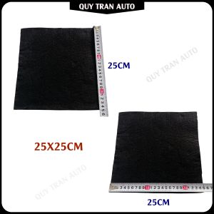 Tấm Carbon chắn nhiệt loại dày 10mm - Tấm nỉ Carbon chịu nhiệt chống cháy - Tấm chắn nhiệt bằng sợi Carbon - Quý Trần Auto