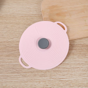 ชามหม้อครอบจักรวาลฝาหม้อซิลิโคนเกรดอาหารฝาครอบกันฝุ่นถนอมอาหารฝากันความร้อนใช้ซ้ำได้ฝาที่ปิดผนึกป้องกันกระเซ็น