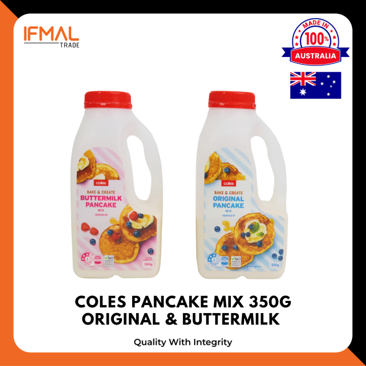 Coles Pancake Mix 350g Original flavour Ready Stock Imported from