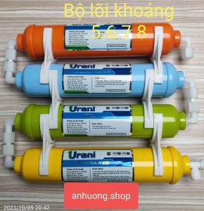 Bộ tạo khoáng lõi 5.6.7.8 dùng cho máy lọc nước RO.