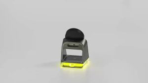 New  3 in 1  Wireless Charger Stand with Touch Crystal Lamp for Iphone 12-15 Pro Max Iwatch Airpods Pro Charging Station