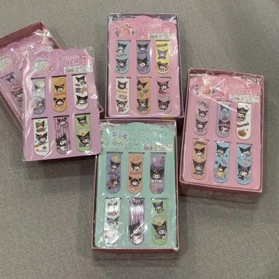 Magnetic Bookmark Pembatas Buku Character Sanrio Capybara Shinchan Chiikawa