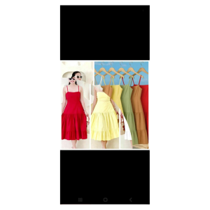 AA.Elegant Midi A-Line Dress with Sweetheart Neckline and Pockets