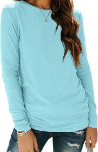 AUTOMET  Long Sleeve Shirt Suitable for Business Casual Tops Autumn fashion Clothing Workout Plus Size Teacher Winter Clothing  2025