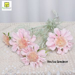 Hoa thanh cúc hoa ngô giả hoa lụa đẹp cao cấp như thật