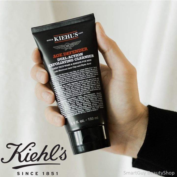 Kiehl’s Age Defender DualAction Exfoliating Cleanser 150ml คลีนเซอร์ทำ