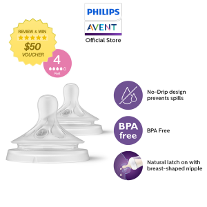 PHILIPS AVENT Natural Response Nipple 3M+-SCY964/02