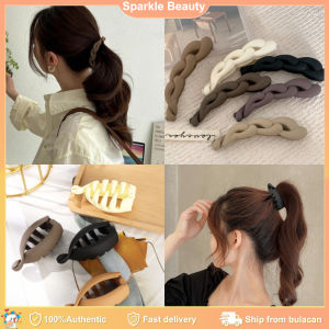 Hair Accessories Korean Fashion Banana Hair Clip Matted Plain 12cm