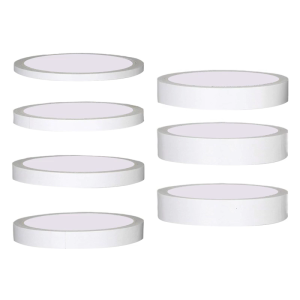 10 Rolls High Strength White Double Sided Tape Strong Adhesive Mounting Tape for Craft Scrapbooking 10Meter Per Roll