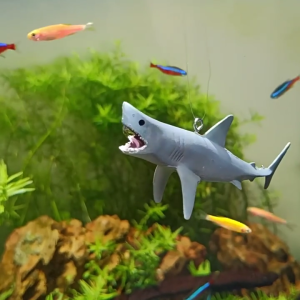 Aquariums Floating Decoration PVC Fish Figurine Floating Landscape for Aquatics Fish Shrimp Safe Underwater Ornament