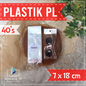 Plastik Display 7 x 18 cm 40 mic - Plastik Perlize - Plastik Opp Gantung