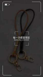 Multifunctional Short Strap Keys Pendant Comfortable Wear Fashionable Accessory Perfect for Travel and Daily Commuters