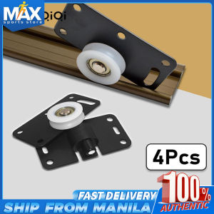 Monqiqi Wardrobe Cabinet Cabinet Sliding Door Roller Closet Durable Hanging Concave Pulley Cast