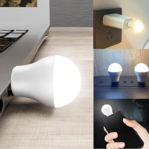 FONKEN Mini USB Plug Night Light Portable Computer Mobile Power Charging USB Lamp Small Book Night Light Lamps for Household Bedside Bedroom LED Eye Protection Light Mini Night Light