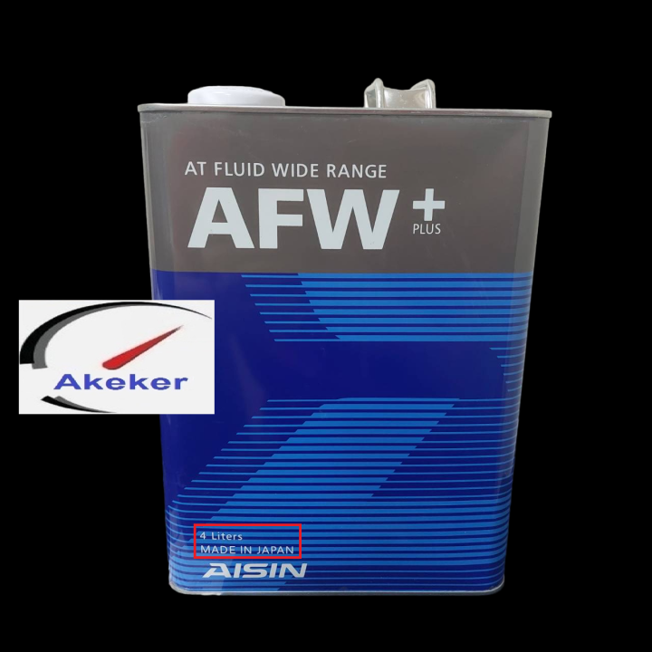 Aisin Fully Synthetic Atf Afw Multi Vehicle Automatic Transmission Fluid Made In Japan