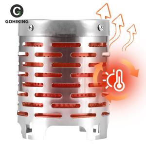 【New Arrival】 Outdoor Camping Gas Heater Stove Lightweight Warming Device with Cover for Tent and Camp Kitchen Use