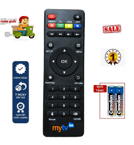 Điều khiển MyTV net được dùng cho các loại Box Anderdoid 1g2g4g chính hãng- TẶNG KÈM PIN - Remote từ xa MyTV