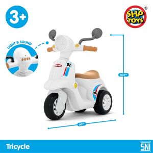 Mainan Anak Motoran MINI BIKE 691 SHP TOYS - Maenan Motoran Vespa Skuter Gemas Untuk Kado