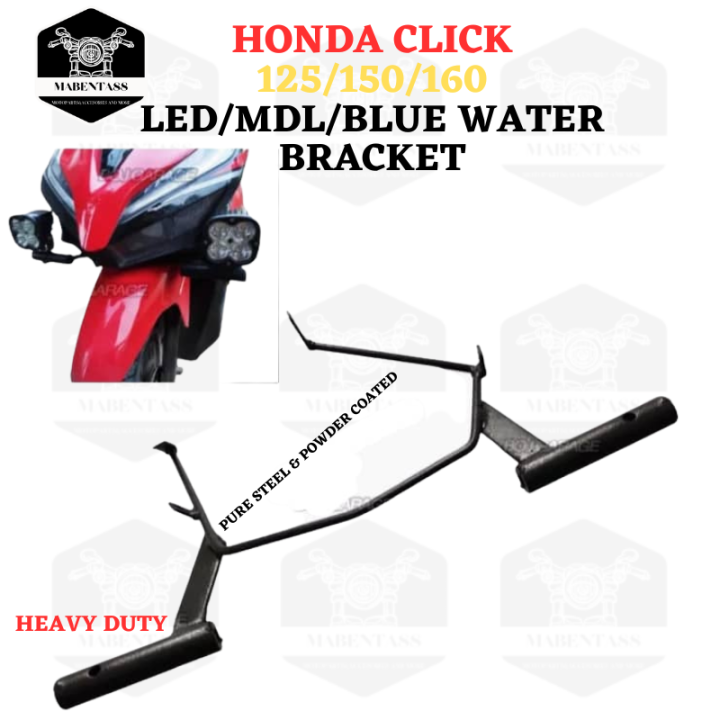 Led Bracket Click Honda Click 125/150/160 version 2 Led Light Bracket MOTORCYCLE BRACKET ...
