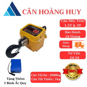 Cân điện tử móc treo 15Tấn & 3Tấn Mode:OCS hàng chính hãngdùng trong nhà xưởngkho cơ khínhà máy bảo hành 2 năm CÂN HOÀNG HUY