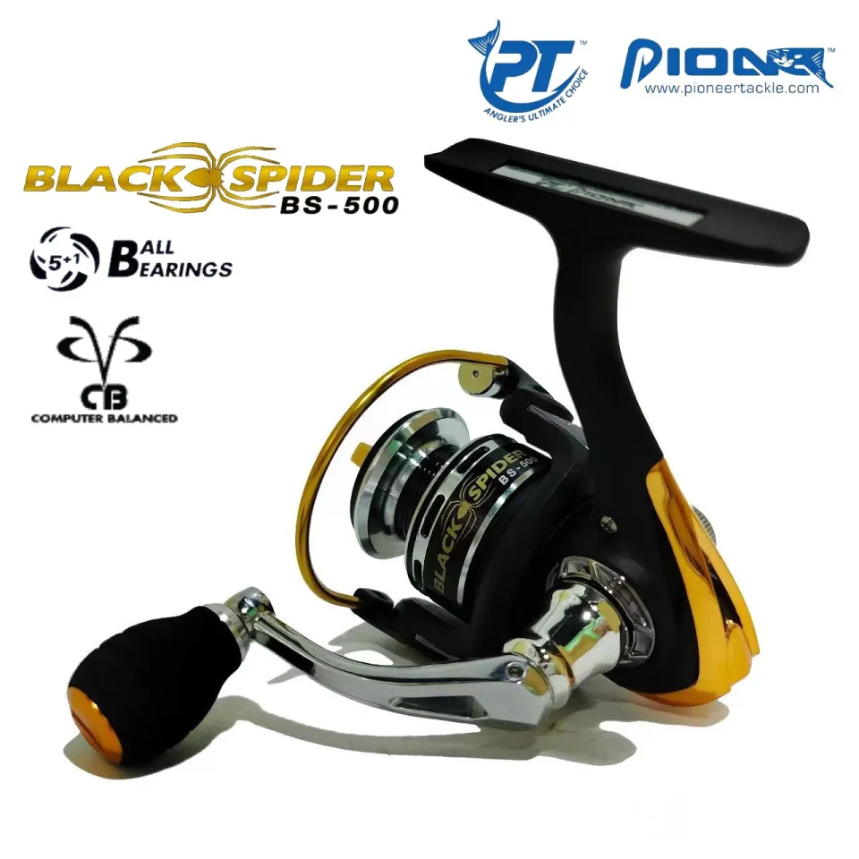 black spider fishing reel ProFISHiency Tiny but Mighty Spinning Built for spider rigging and long REEL, CASTKING EVOLUTION BLACK SPIDER