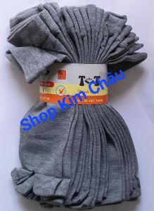 [Màu Xám] Vớ da chân thun cotton dầy - chống nắng cho bạn gái