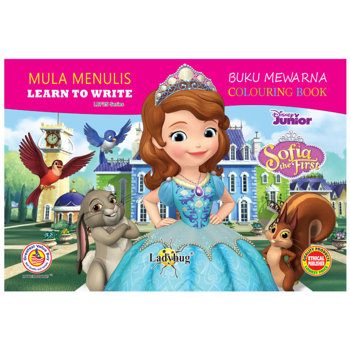 Disney Junior Sofia The First Colouring Book LBF25 SERIES | Lazada