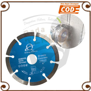 Mata Mesin Gerinda Bobok Jalur Pipa Wall Chaser Grooving STRONG ALLIANCE 4"