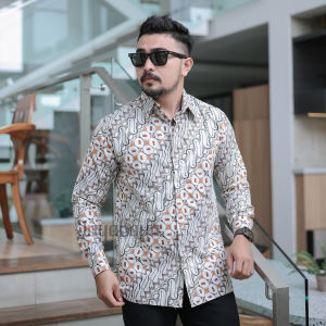 Jayabaya Batik PARANGTRITIS Kemeja Katun Furing Lengan Panjang