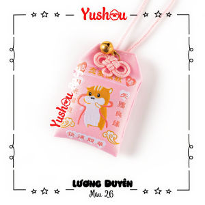 Móc Khóa Yushou Tình Yêu Lương Duyên - Mẫu 26 (Kiểu Omamori) Có sẵn