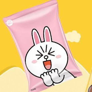 [AUTHENTIC] LINE FRIENDS Air Tight Resealable Zip Lock Waterproof Compressed Bag Vacuum Storage Wardrobe Organiser Bag for Packing Clothes Clothing Quilt Travel Luggage