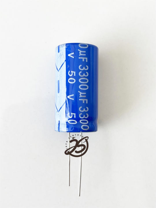Colcolo 5x 3300 µF 50V Aluminium-Elektrolytkondensator – ±20% Toleranz, –55 Bis +105 °C, Für Netzteile & Filter