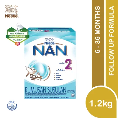 NAN® Follow Up Formula Step 2 1.2kg From 6-36 Months