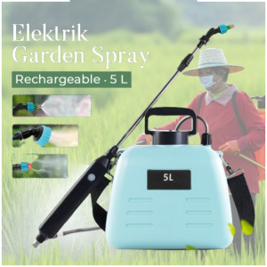 TaffHOME Semprotan Pertanian Elektrik 5 Liter Di cas