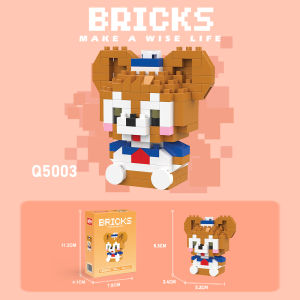 Mini Toys  Nano Block Model Kartun Building Blok Susun DIY Bricks Mainan Balok