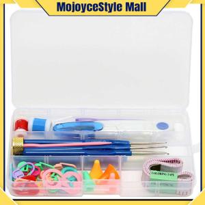 【Free Shipping】 Ergonomic 16-Piece Crochet Hook Set with Colorful Handles for Comfortable Crochet Experience