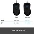 Chuột game có dây RGB Logitech G403 Hero - cảm biến 25k, công thái học, nhẹ 87g, 6 nút lập trình. 