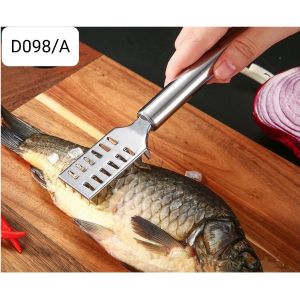 📣 Stainless Steel Fish Scale Scraper Remover Cleaner handy tool brush knife