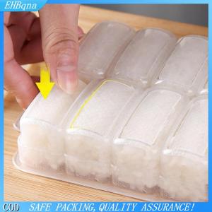 COD 5 10 lưới gạo bóng Khuôn Sushi không dính áp lực lưu trữ Hộp Ăn Trưa công cụ tự làm nhà bếp rõ ràng onigiri khuôn