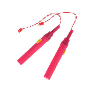 QUANSEN Plastic Lantern Stick Electronic Lamp Reusable Sticks Led Party Light Accessories Festive Supplies Home Garden