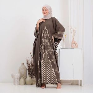 Kaftan India Lengan Tanpa karet rayon premium Busui super jumbo Nyaman adem