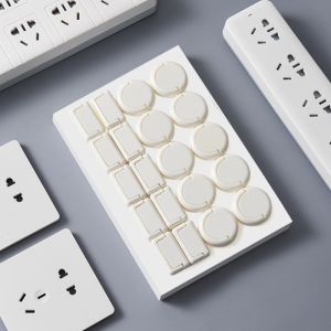 12pcs Electric Shock Protection Power plug protective cover power socket child safety protectiv