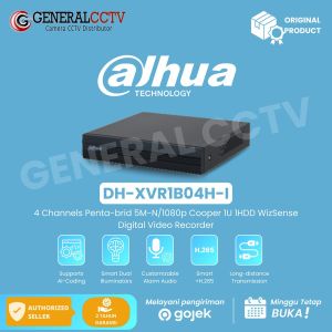 Dvr 4 Channel Dahua XVR1B04-I WizSense H.265 Garansi Resmi