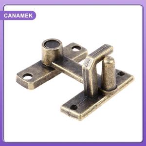 【CANAMEK】 1 PC Sliding Window Door Lock Handle Metal Door Latch Chain Bronze Guard Latch