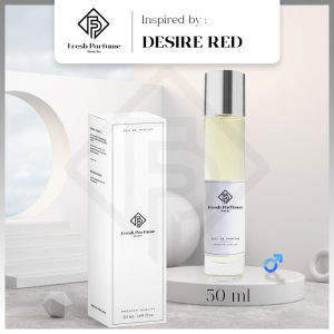 Fresh Parfume Desire Red Premium EDP Pria Cowo Refill Impor Tahan Lama