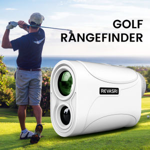 REVASRI Golf Laser Rangefinder 1000 Yards Mini Laser Golf Range Finder for Golf With Slope Compensation and Flag Locking Vibration For Golfing