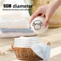 6Pcs Bola Pengering Wool Panas Reusable Softener Laundry Laundry Ball Bola Cuci Rumah Bola Pengering Wool Aksesoris Mesin Cuci. 